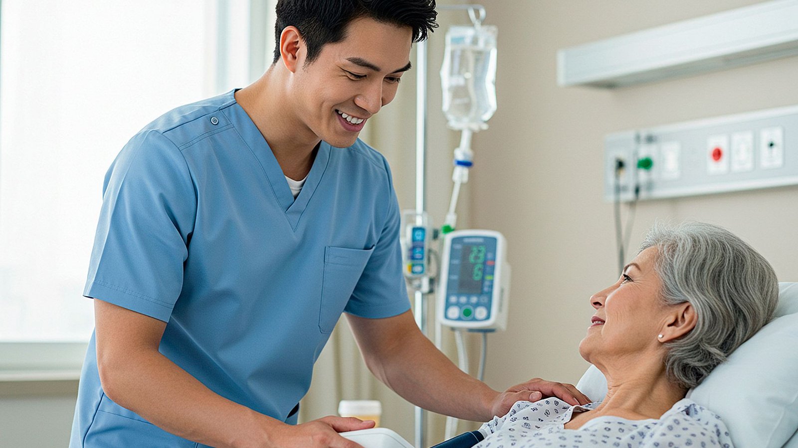 Deutsch für die Kommunikation mit Patienten und Bewohnern